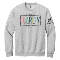 Clarity Healthcare Squad - Crewneck Sweatshirt - Ash Gray