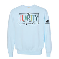 Clarity Healthcare Squad - Crewneck Sweatshirt - Chambray