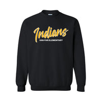 VAN-FAR INDIANS CREWNECK SWEATSHIRT