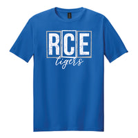 RCE TIGERS - SOFTSTYLE TSHIRT - ROYAL BLUE