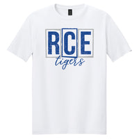 RCE TIGERS - SOFTSTYLE TSHIRT - WHITE