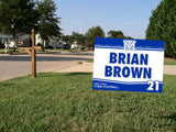 2024 PERSONALIZED PLAYER YARD SIGNS