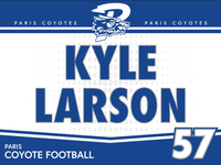 2024 PERSONALIZED PLAYER YARD SIGNS