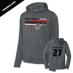 Pike County Rookies Baseball Hooded Performance Sweatshirt - Personalized