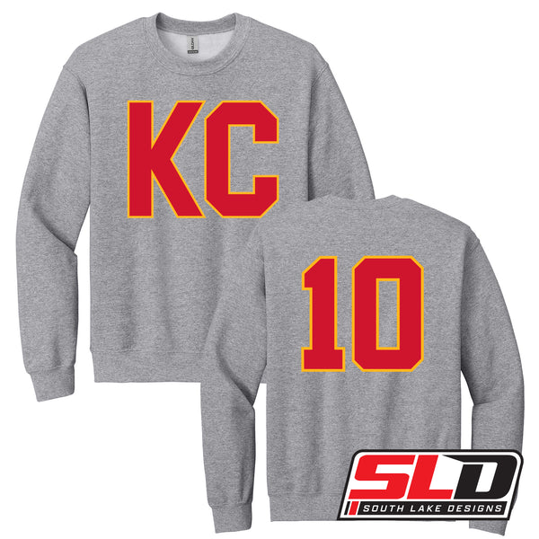 KC 10 Crewneck Sweatshirt - Sport Grey